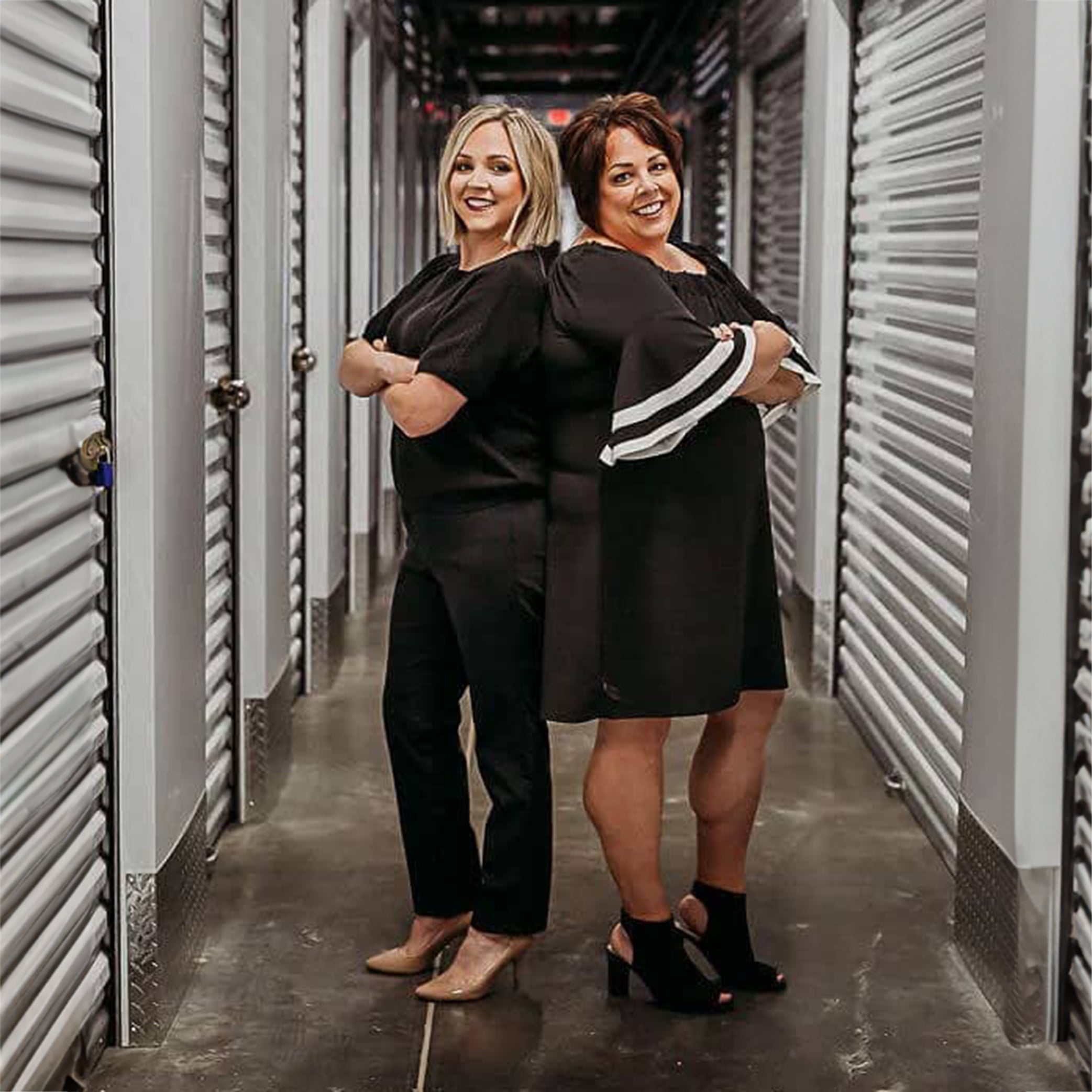 Fountain Lakes Storage owners Michelle Otto and Jessika Selsor