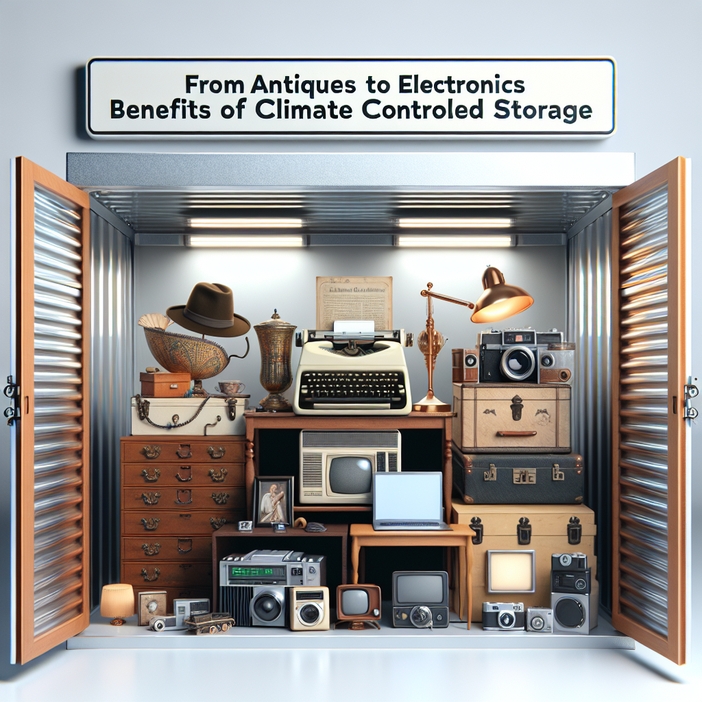 From Antiques to Electronics: Benefits of Climate Controlled Storage Near Me From Antiques to Electronics: Benefits of Climate Controlled Storage Near Me