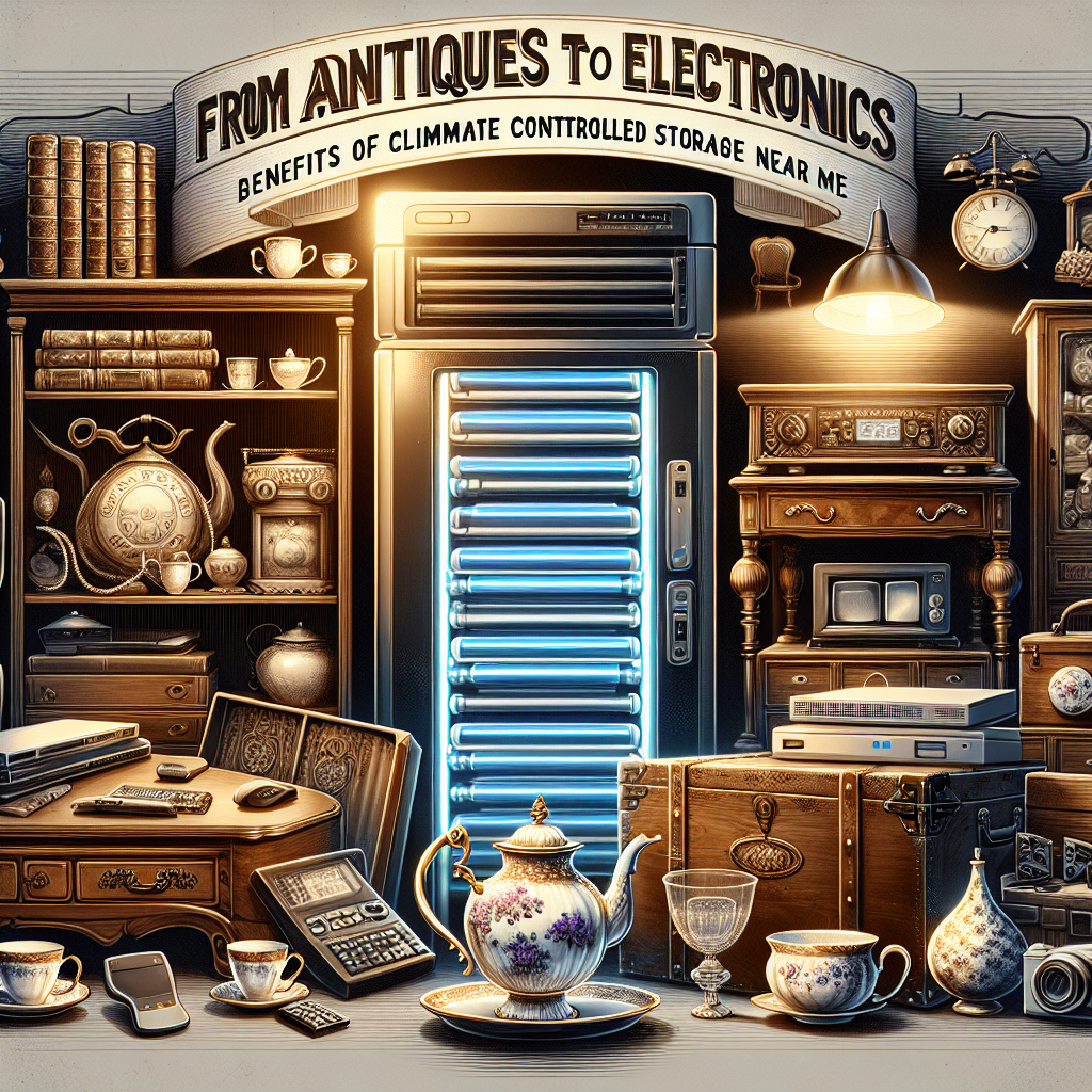  From Antiques to Electronics: Benefits of Climate Controlled Storage Near Me