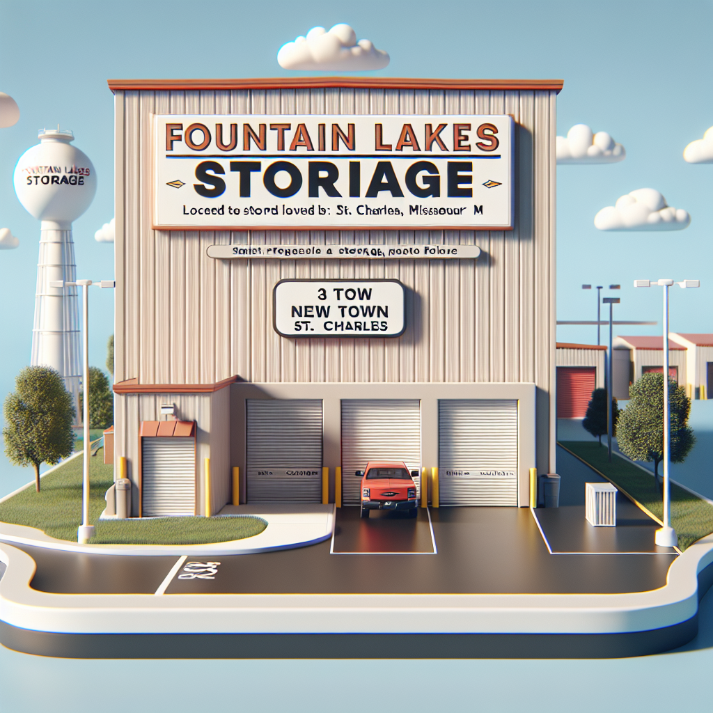Looking for Storage Near New Town in St. Charles Missouri? Here’s Why Fountain Lakes Storage Is a Smart Choice