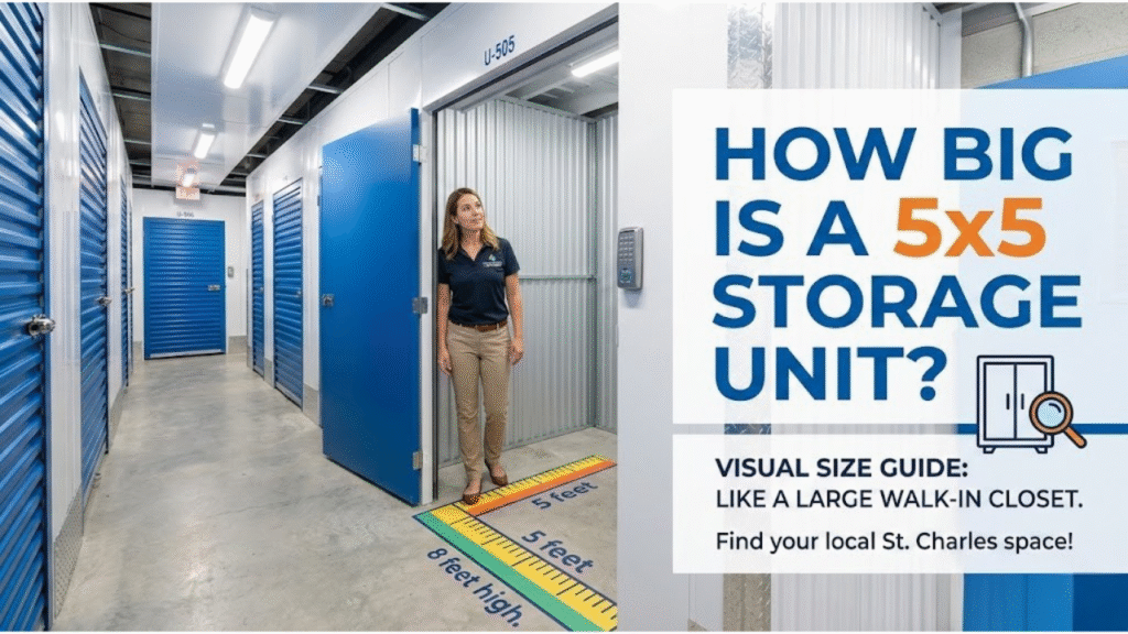 How Big is a 5x5 Storage Unit