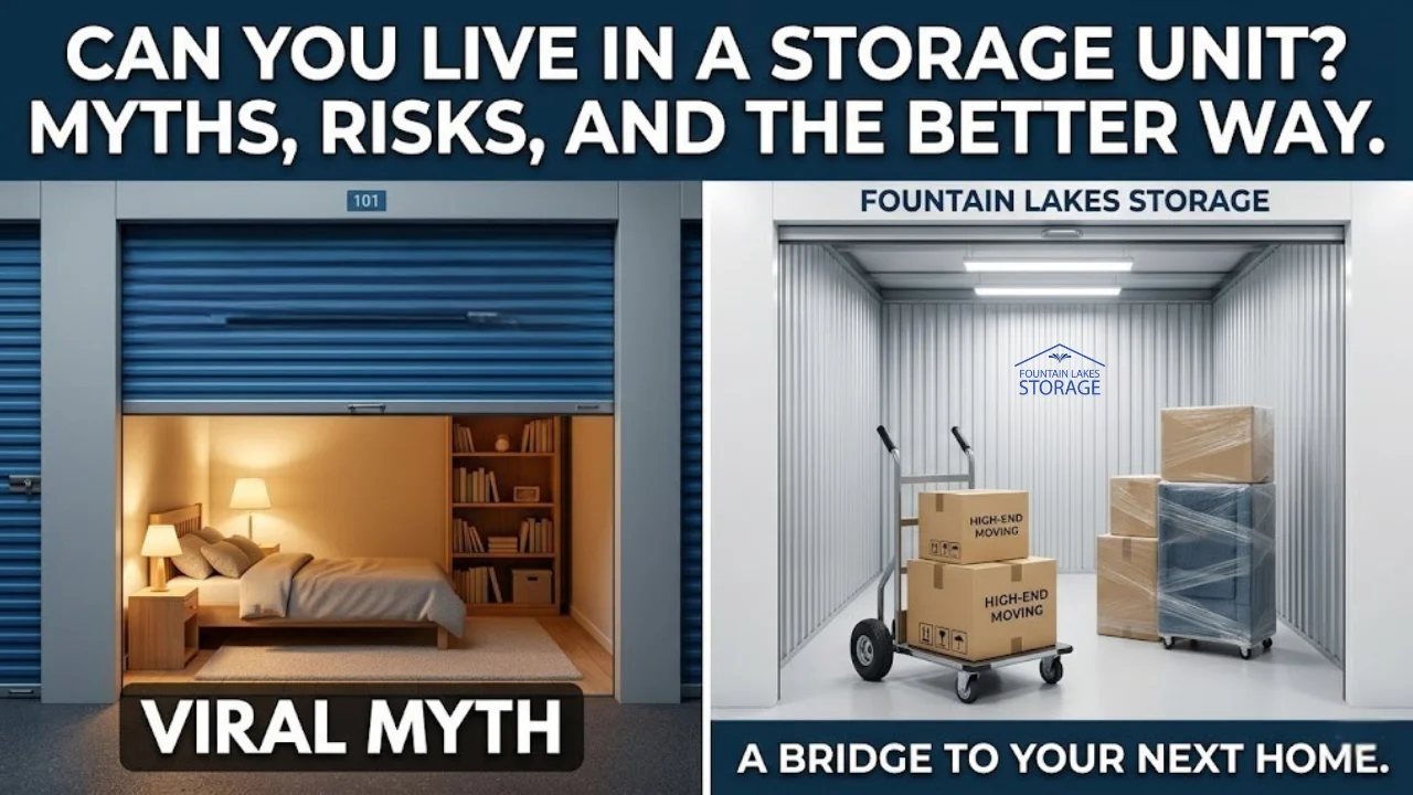 Can You Live in a Storage Unit