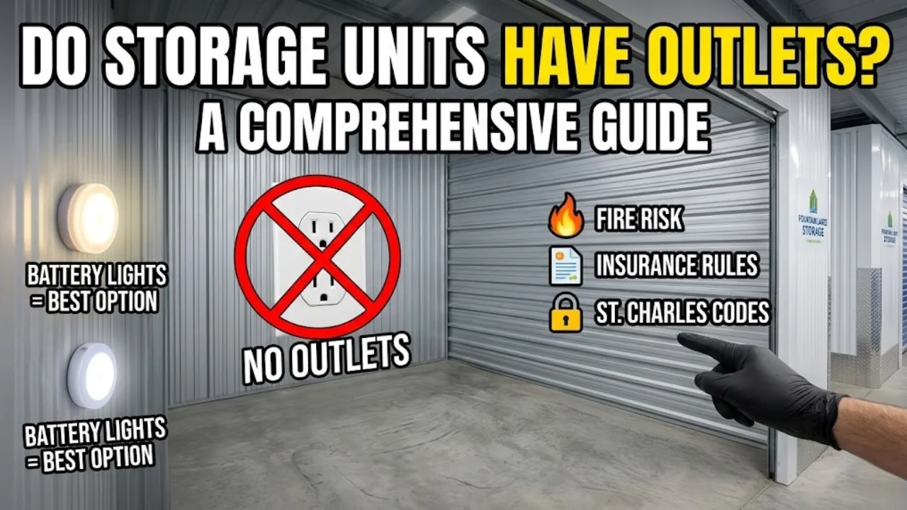 Do Storage Units Have Outlets