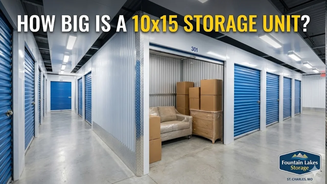 How Big Is a 10x15 Storage Unit