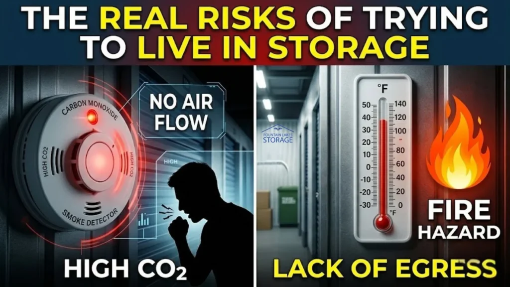 The Real Risks of Trying to Live in Storage