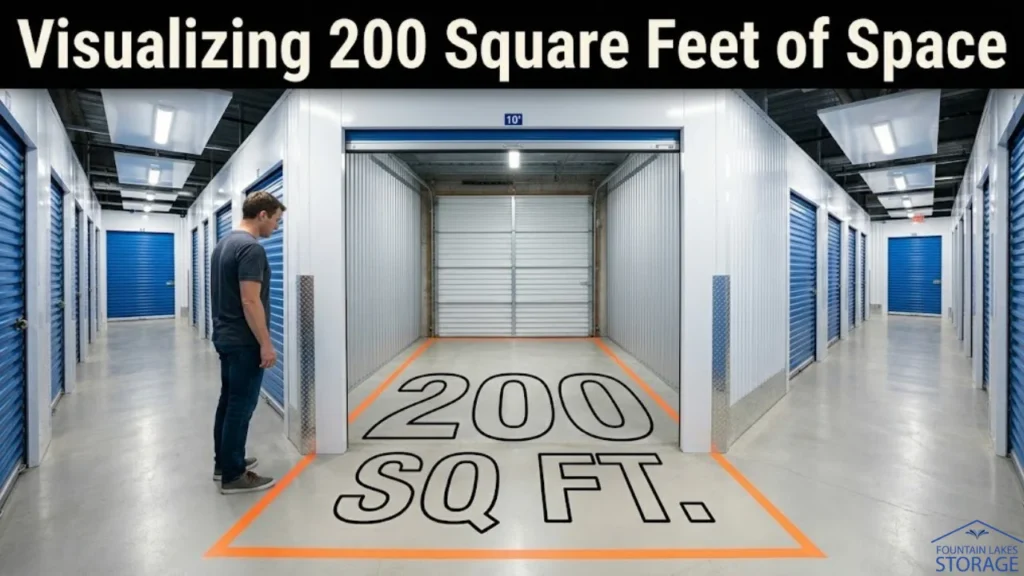 Visualizing 200 Square Feet of Space