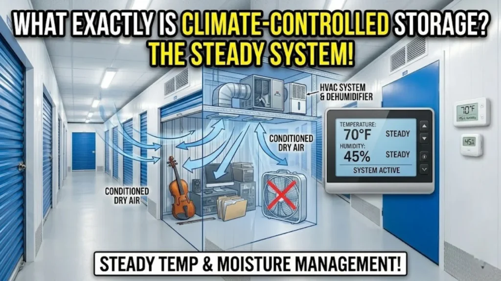 What Exactly is Climate-Controlled Storage