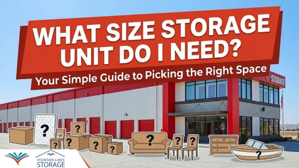 What Size Storage Unit Do I Need