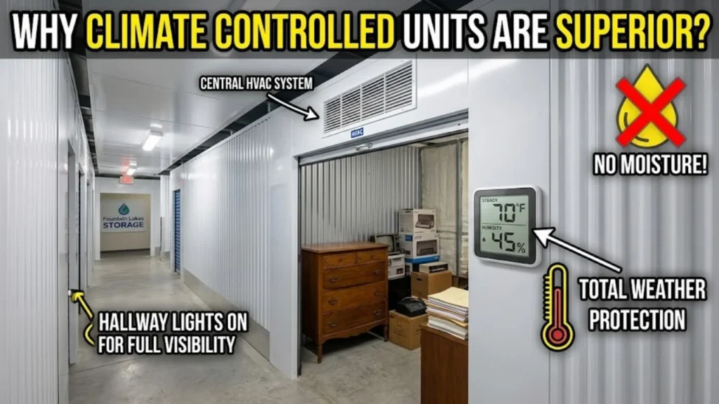 Why Climate Controlled Units Are Superior in St. Charles