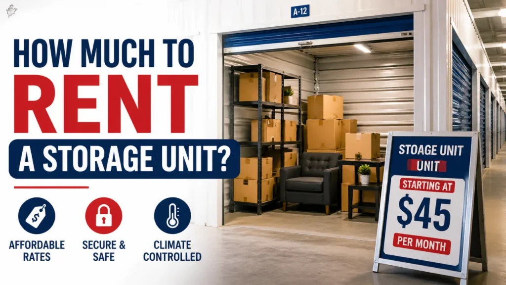 How Much to Rent a Storage Unit in St. Charles