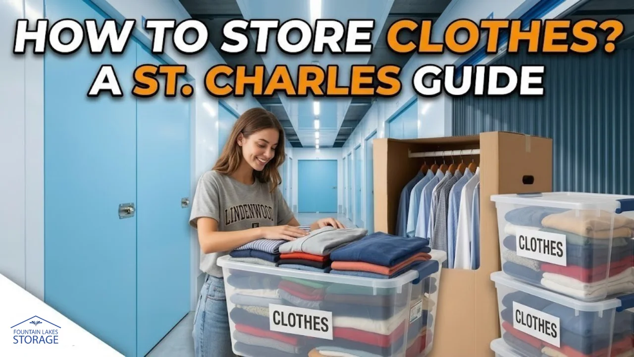 How to Store Clothes in a Storage Unit