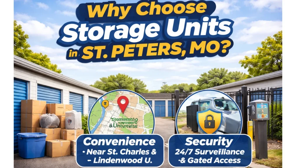 Why Choose Storage Units in St. Peters, MO