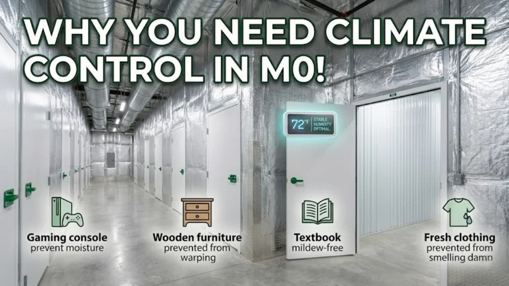 Why Climate-Controlled Storage is Required for Missouri Students