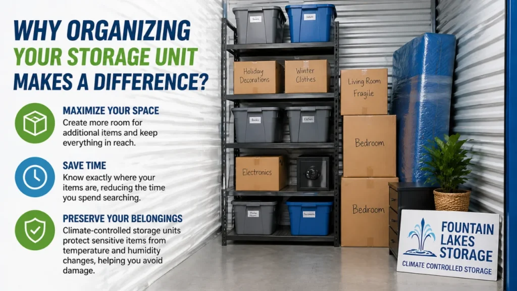 Why Organizing Your Storage Unit Makes a Difference