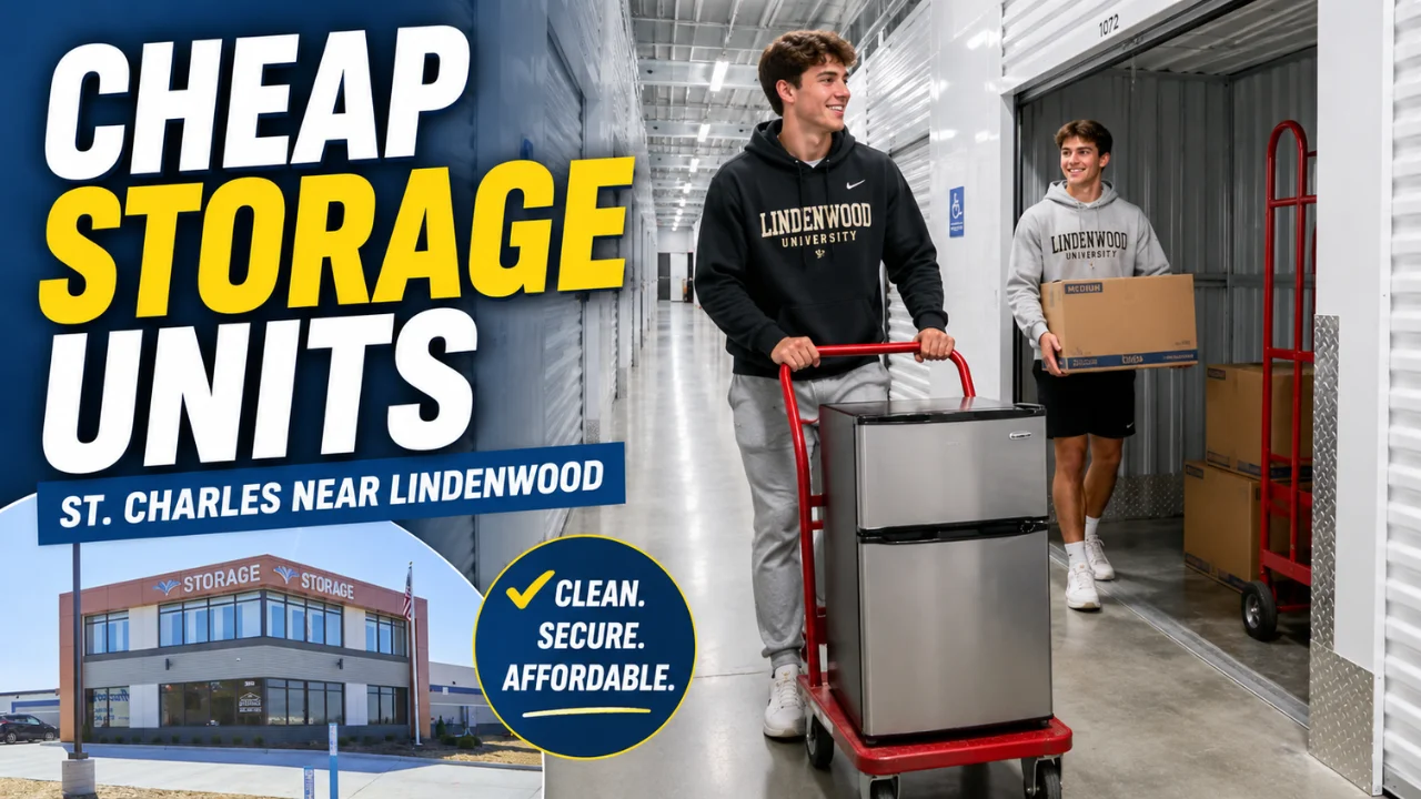 Cheap Storage Units in St. Charles Near Lindenwood University