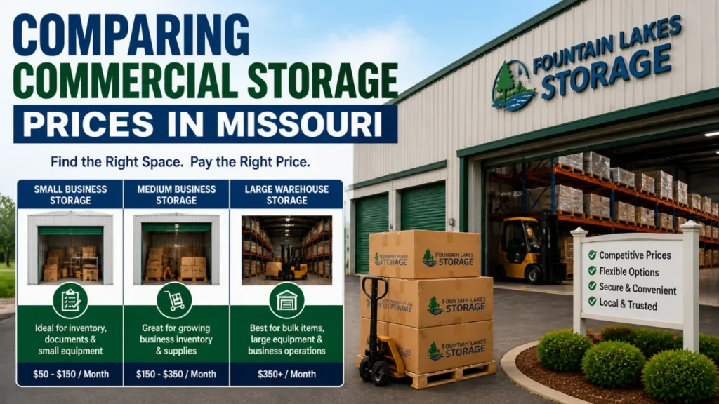 Comparing Commercial Storage Prices in Missouri