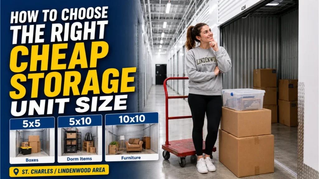 How to Choose the Right Cheap Storage Unit Size