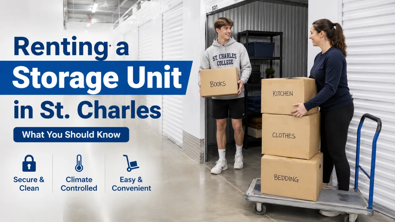 Renting a Storage Unit in St. Charles