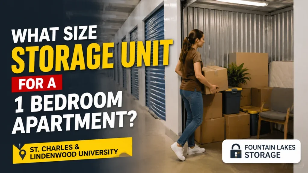 Size Storage Unit Do You Need for a 1 Bedroom Apartment