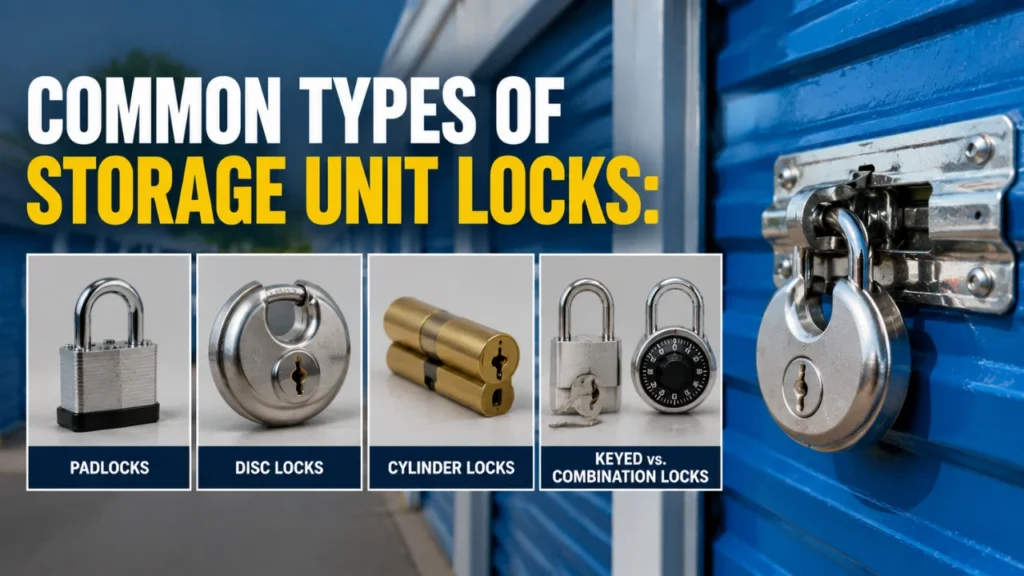 Types of Storage Unit Locks