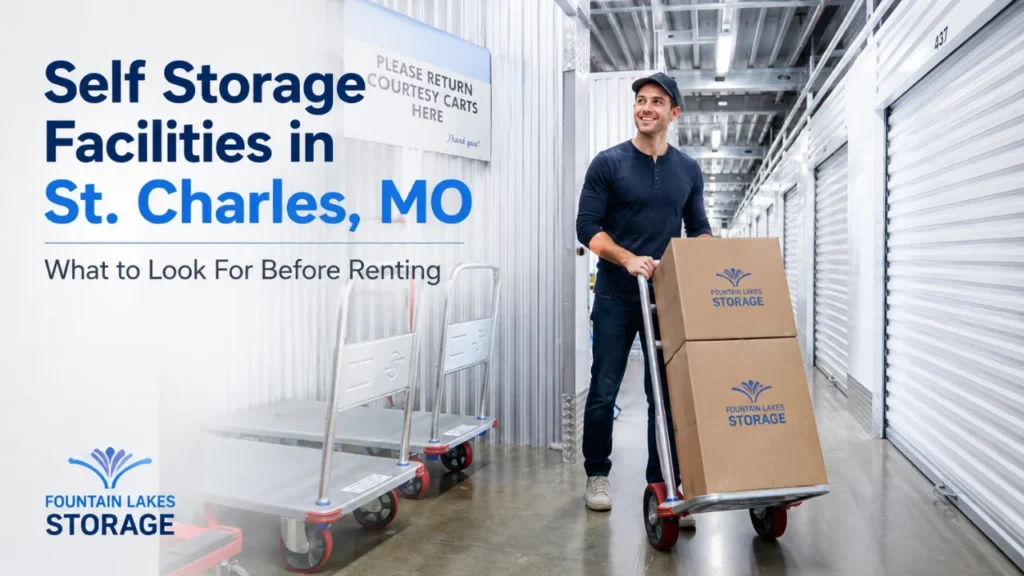 Self Storage Facilities in St. Charles, MO