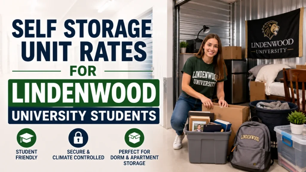 Self Storage Unit Rates for Lindenwood University Students