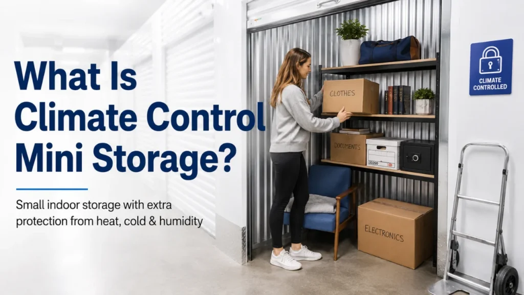What Is Climate Control Mini Storage