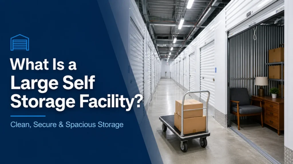 What Is a Large Self Storage Facility
