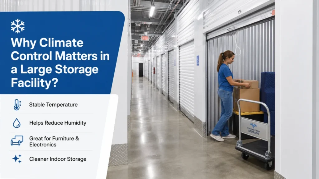 Why Climate Control Matters in a Large Storage Facility