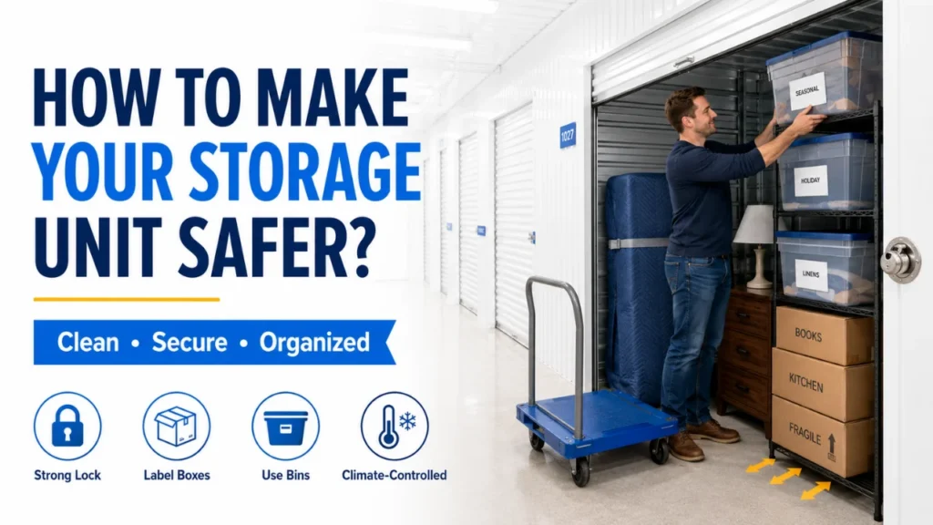 How to Make Your Storage Unit Safer