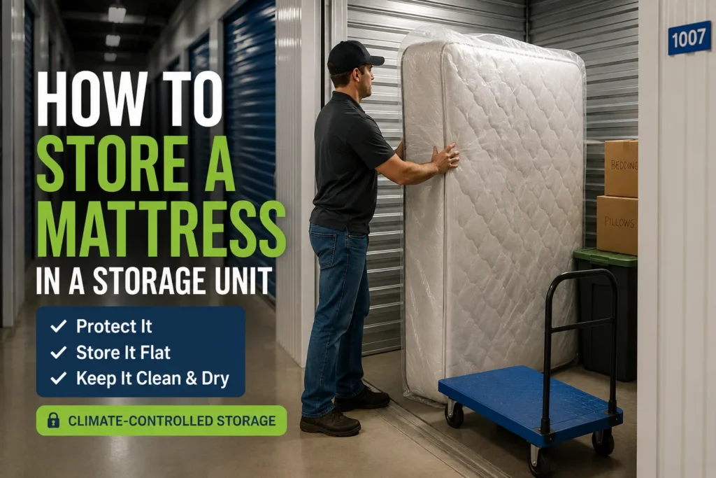 How to Store a Mattress in a Storage Unit Easy Steps